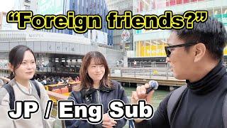 【N4-N3】Street interview - Easy Japanese Vlog  Japanese listening practice