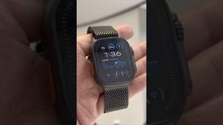 Apple Watch Ultra 2 in Black Titanium #Apple #WatchUltra2