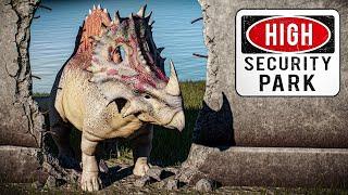 High Security Park #01  Jurassic World Evolution 2 Speedbuild