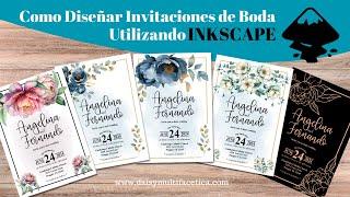 Cómo Diseñar Invitaciones de Boda con Inkscape