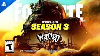 Fortnite Season 3 WRECKED® X FALLOUT‼️