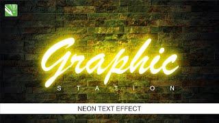 How To Make a NEON TEXT EFFECT in CorelDRAW