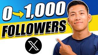 How to Get Your First 1000 Followers on Twitter Grow an audience FAST