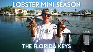 Lobster Mini Season in the Florida Keys 2021 II How to Find Lobster II LIMIT IN 2 HOURS II Day One