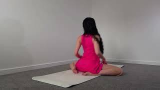 Relaxing Bikini Yoga and Deep Stretching Flow #flexibility no panties  part 4