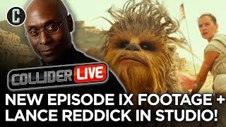 New Star Wars Rise of Skywalker Footage + Lance Reddick in Studio - Collider Live #268