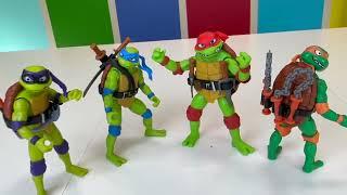TMNT Mutant Mayhem- Teenage Mutant Ninja Turtles 4-Pack Figure Review by HobbyDad