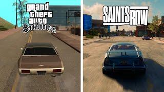 Saints Row Reboot VS GTA San Andreas Ultimate Comparison