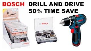 Bosch Drill and Drive сверлим и завинчиваем не меняя оснастку