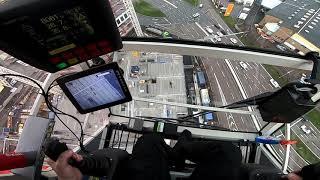 inside a towercrane cabin