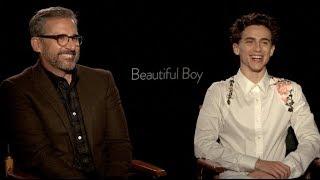 BEAUTIFUL BOY interviews - Timothee Chalamet Steve Carell Amy Ryan - Gone Baby Gone