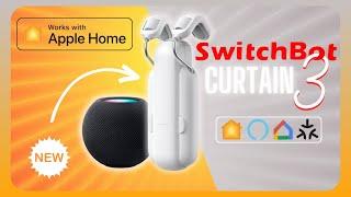SwitchBot Curtain 3 Full Review & Apple Home Automations