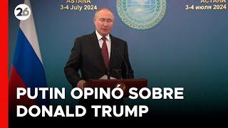 RUSIA  Putin cree que Trump desea acabar con la guerra en Ucrania
