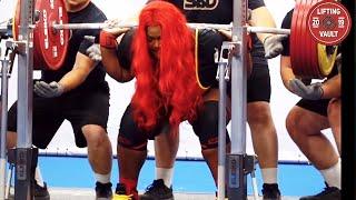 The Biggest Female Squat In History