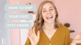 How to Ship Your First Etsy Order  Etsy Shipping Tips