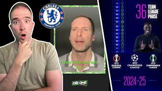 Petr Cech REVEALS Why He Left Chelsea  New UEFA Champions League Format REVEALED