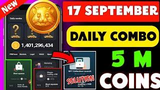 Hamster Kombat Daily Combo 17 September  16th to 17 September  Hamster Daily Combo Today 17 Sept