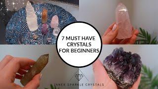 TOP 7 MUST HAVE CRYSTALS  CRYSTALS FOR BEGINNERS  Home with Hanna