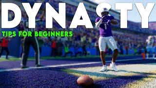 College Football 25 Dynasty Tips for Beginners