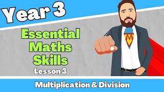 Year 3 Maths Lesson Uk  Multiplication & Division