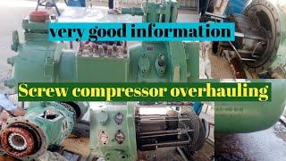 Good Information Dont SkipChiller Screw Compressor Overhaulingasaan tariqa seekhne ka