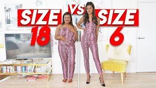 SIZE 6 vs SIZE 18 Try ON THE SAME PLT OUTFITS