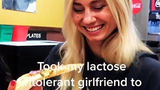 Lactose Intolerant Girl Farts After Eating Pizza