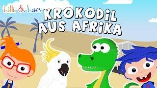 Crocodile song in German - Crocodile from Africa - Childrens songs to sing along to