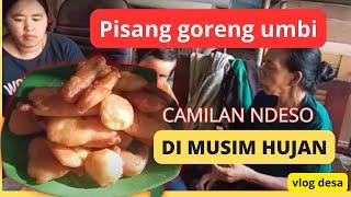 Buatin anak pisang goreng enak#vlogs #vlog #vlogdesa #balilifestyle #alampedesaan #viral