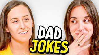 Dad Jokes  Dont laugh Challenge  Sam vs Abby  Raise Your Spirits