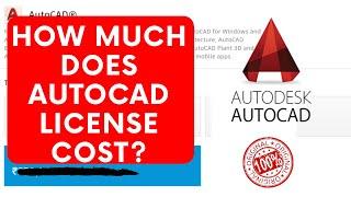 How Much Does AutoCAD Cost All Over The World??