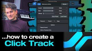 How to Create and Render a Click Track in Studio One  PreSonus