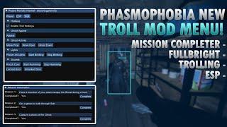 *NEW* Phasmophobia Rencify Mod Menu  FREE Download  ESP Noclip Speed Troll Stuff & more