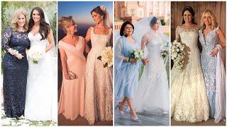 Mother of the bride dresses  most elegant and gorgeous mother dress designs