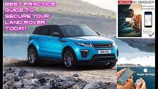 Secure your land Rover Disable Keyless Entry S5 Tracker