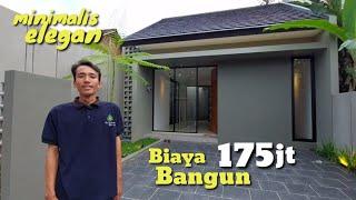 Rumah Minimalis Super Keren Biaya Bangun Hanya 175 jt  #kontraktor #jasabangunrumah 