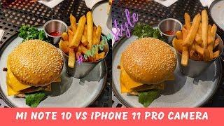 Xiaomi Mi Note 10 Pro vs iPhone 11 Pro Camera Comparison