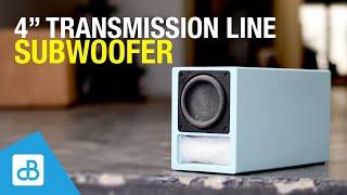 Building a 4 Transmission Line Subwoofer - by SoundBlab