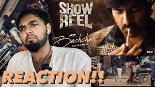 Mr.Bachchan ShowReel REACTION  RaviTeja  Bhagyashri Borse  Harish Shankar  T G Vishwa Prasad