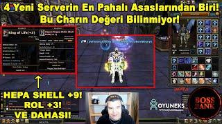 Yahel - 4 Yeni Serverin En Sağlam Asas Charlarından Birine Girip İtemlerini Tanıtıyor Knight Online