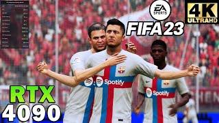 FIFA 23 4K  RTX 4090  Ryzen 9 7950X  Ultra Settings