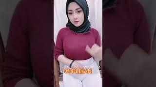 TIKTOK JILBAB KETAT CANTIK TEMBEM