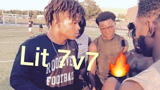 Lit 7V7  vs HS TEAMMATES *MUST WATCH*