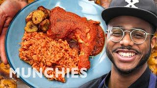 How To Make Nigerian Jollof Rice and Chicken Stew