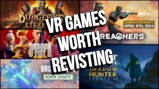 Your favorite VR games are BETTER THAN EVER.