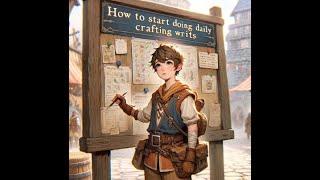 Intro to ESO How To Start Daily Crafting Writs