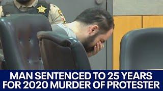 Daniel Perry sentenced to 25 years in prison for 2020 murder of Austin protester  FOX 7 Austin