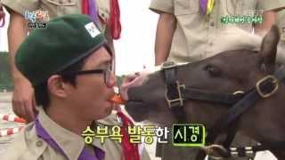 130721 성시경 말과 당근뽀뽀 1박2일에서 올드보이 스카우트 여름캠프 CUT