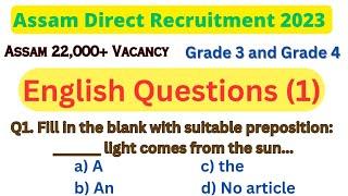 English Questions ADRE 2023  Target 10000 vacancy 2023