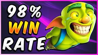 98% WIN RATE MINER POISON DOMINATES — Clash Royale